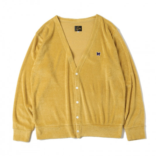 V Neck Cardigan - LI/PE Pile Jersey
