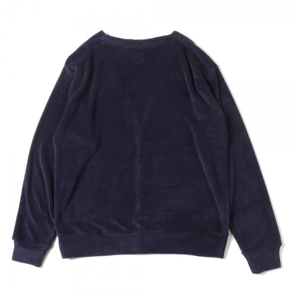 V Neck Cardigan - LI/PE Pile Jersey