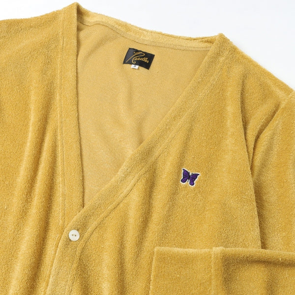 V Neck Cardigan - LI/PE Pile Jersey