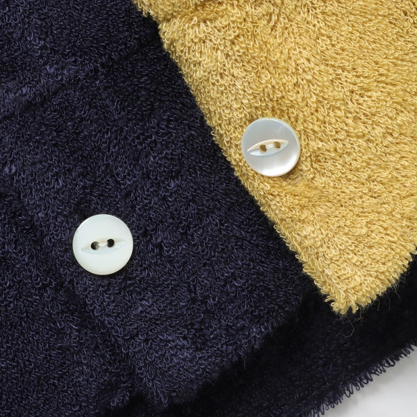 V Neck Cardigan - LI/PE Pile Jersey