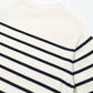SAILER SWEATER C/P YARN BORDER