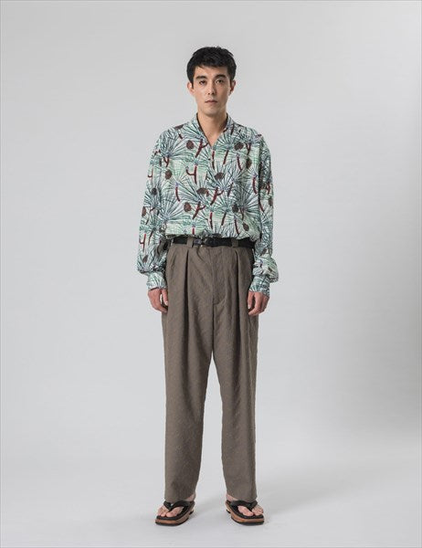 FLOWER TAPERED PANTS