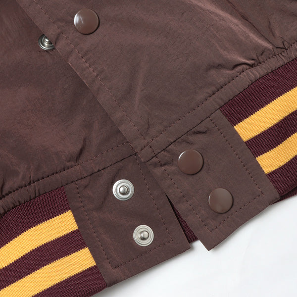 ジャケット・アウター DOUBLE COLLAR VARSITY JACKET Quigley Quigley DOUBLE COLLAR VARSITY JACKET [OLIVE] - Fresh Service
