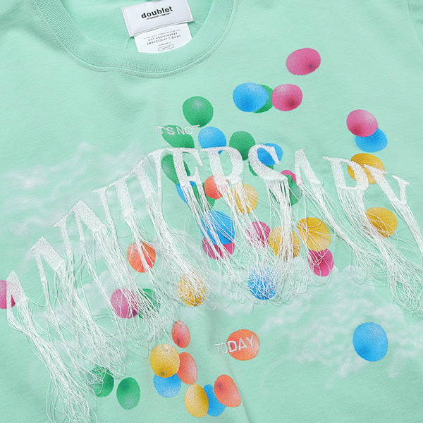 NOT ANNIVERSARY EMBROIDERY T-SHIRT