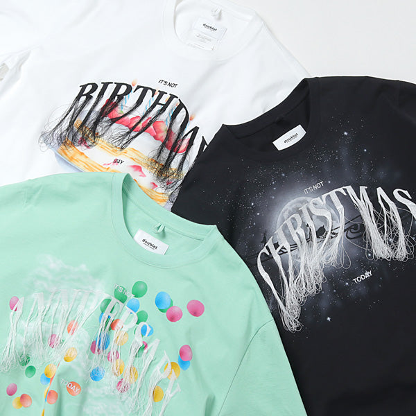 NOT ANNIVERSARY EMBROIDERY T-SHIRT