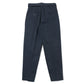 SILK CHINO WIDE TAPERED TROUSERS