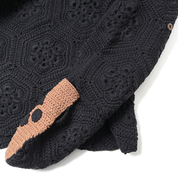 HAND-CROCHET BEAR PULLOVER