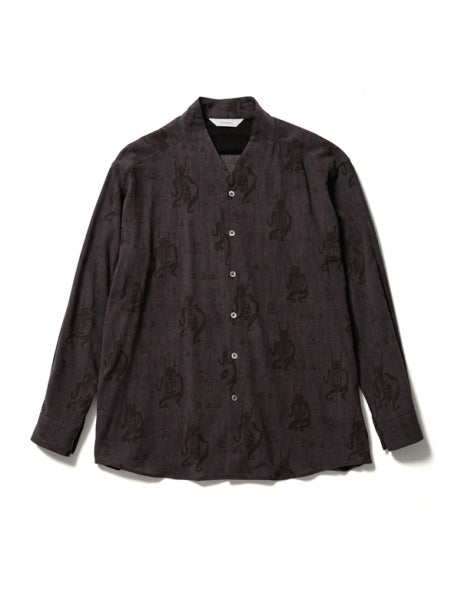 MAYOKE WA-NECK BIG L/S SHIRT