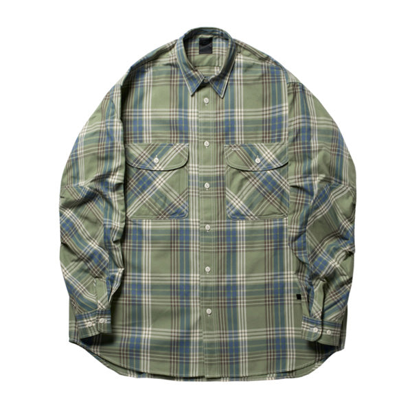 TECH ELBOW PATCH WORK SHIRTS FLANNEL