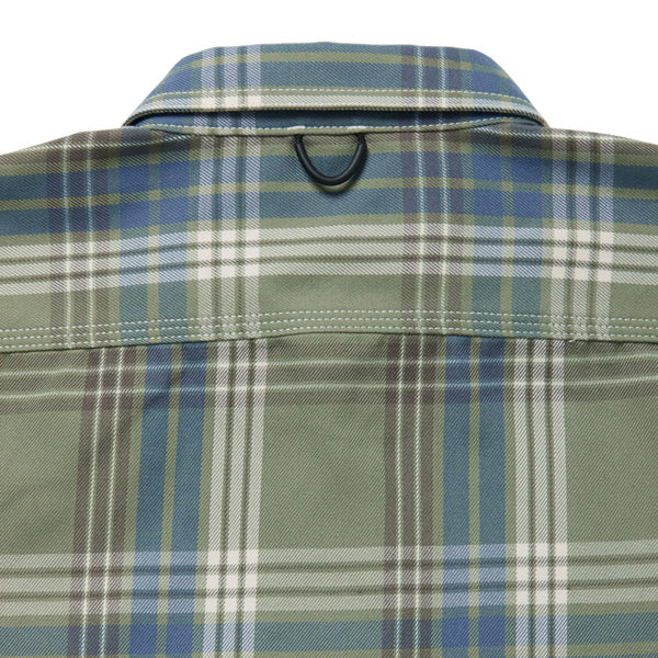 daiwa pier39 tech elbow flannel shirt XL