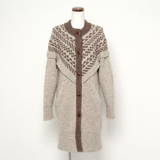 PARVA KNIT LONG CARDIGAN