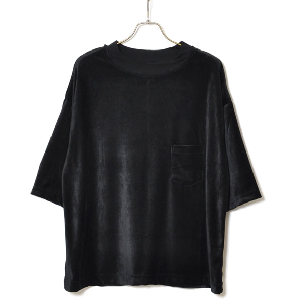 VELOUR POCKET BIG TEE