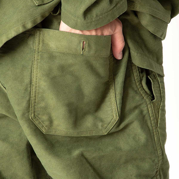 ARTISAN EASY PT COTTON MOLESKIN MULBERRY LEAF DYED