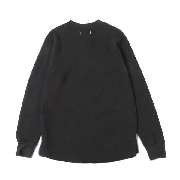 DWELLER HENLEY NECK L/S TEE COTTON THERMAL