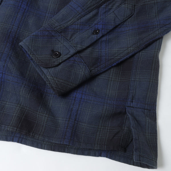 DWELLER B.D. SHIRT C/W TWILL OMBRE PLAID