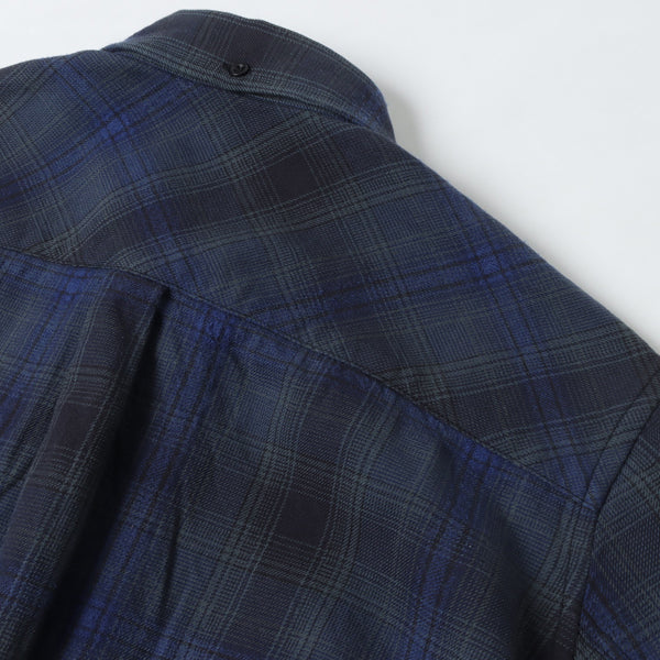 DWELLER B.D. SHIRT C/W TWILL OMBRE PLAID