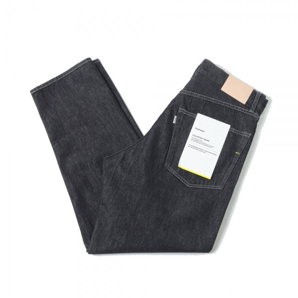 Colorfast Denim Five Pocket Tapered Pants