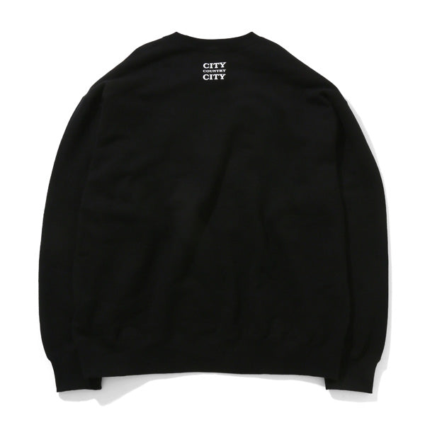 EMBROIDERED LOGO COTTON SWEAT SHIRT LA VERDE