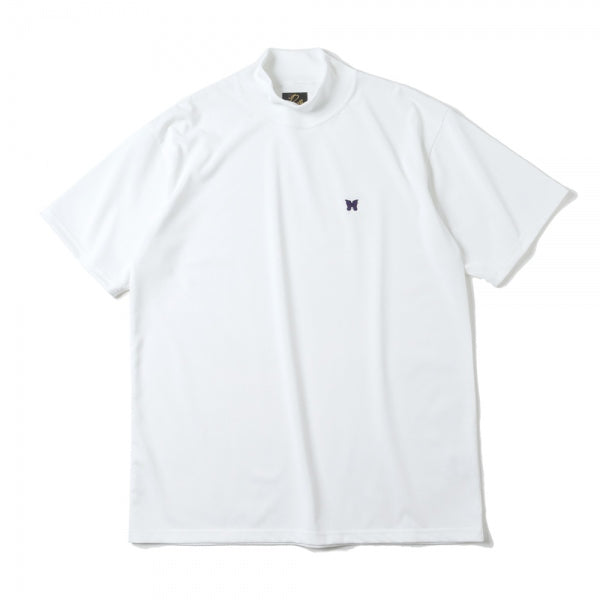 S/S Mock Neck Tee - Poly Jersey