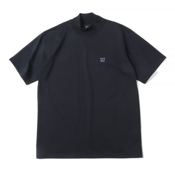 S/S Mock Neck Tee - Poly Jersey