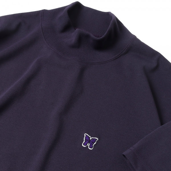 S/S Mock Neck Tee - Poly Jersey