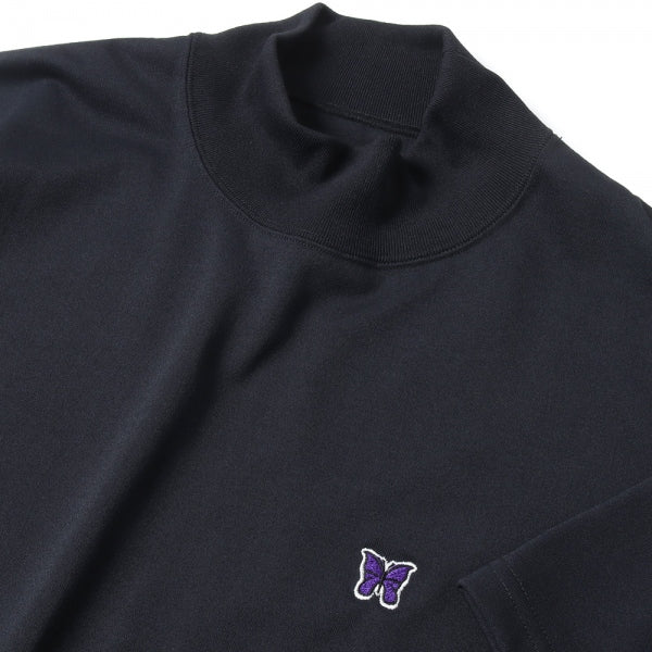 S/S Mock Neck Tee - Poly Jersey