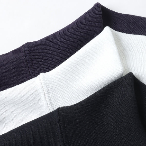 S/S Mock Neck Tee - Poly Jersey