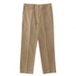 CHINO PANTS HW TAPER DMGD