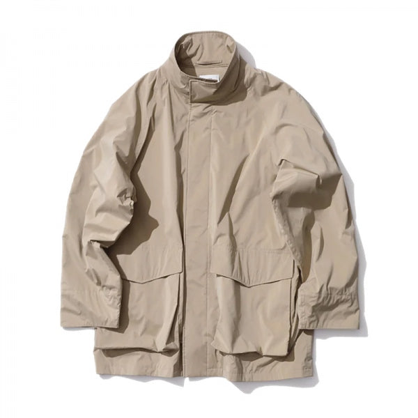 VENTILE SUEDE | STAND FIELD COAT