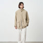 VENTILE SUEDE | STAND FIELD COAT