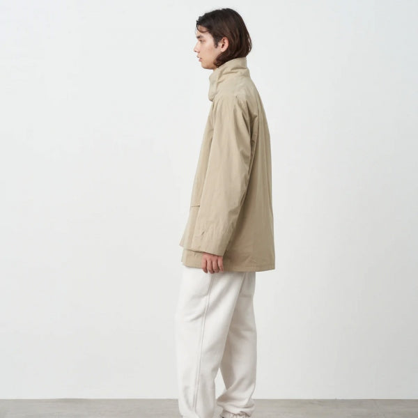 VENTILE SUEDE | STAND FIELD COAT