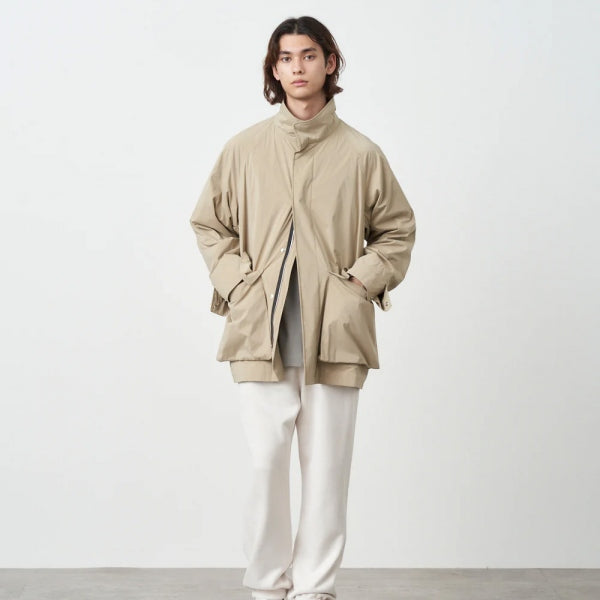 VENTILE SUEDE | STAND FIELD COAT