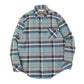 DWELLER B.D. SHIRT RELAXED FIT COTTON TWILL PLAID