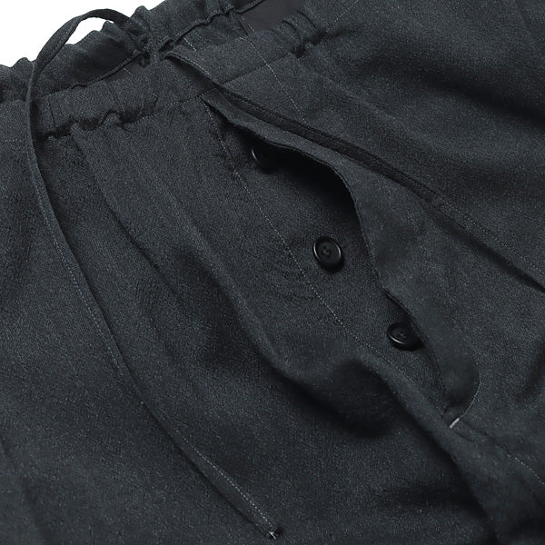 Silk Wool Tropical Easy Pants