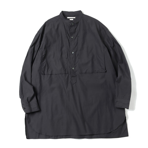 High Count Chambray Pullover Washed Shirt