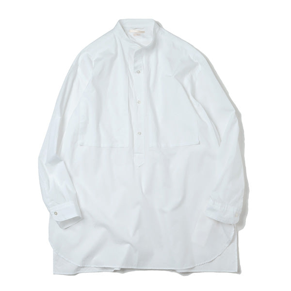 High Count Chambray Pullover Washed Shirt