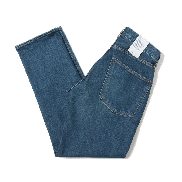 インディゴ スビンコットン 13.5oz テーパードデニム ダーク