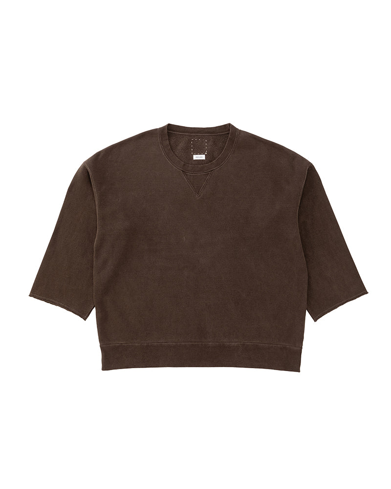 visvim JUMBO SWEAT3/4(UNEVEN DYE)