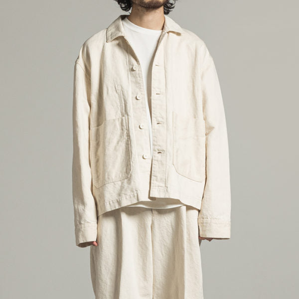 WORK JACKET HEMP ORGANIC COTTON DRILL