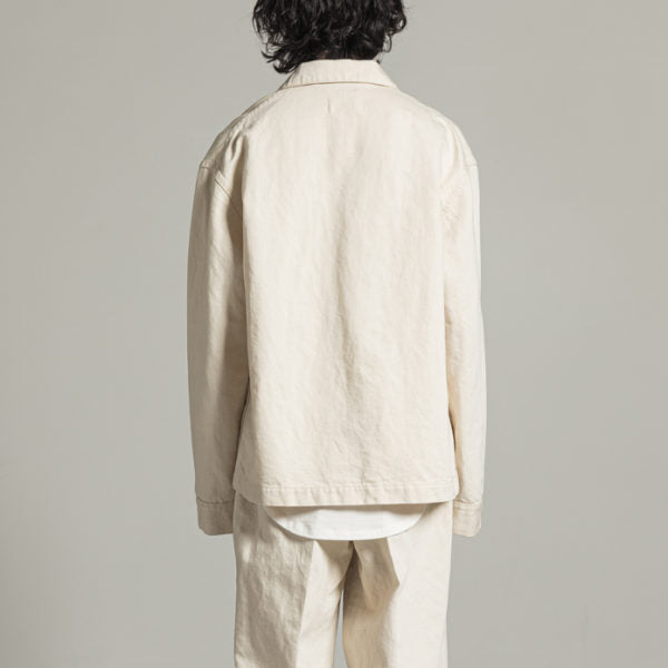 WORK JACKET HEMP ORGANIC COTTON DRILL