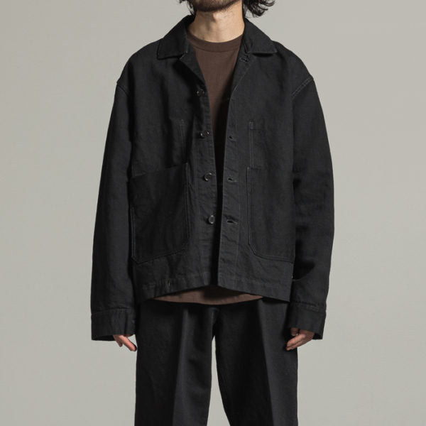 WORK JACKET HEMP ORGANIC COTTON DRILL