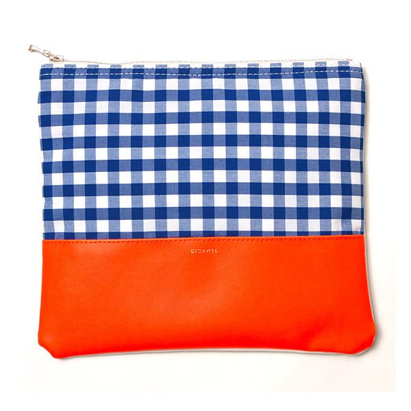 GINGHAM POUCH