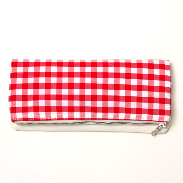 GINGHAM POUCH