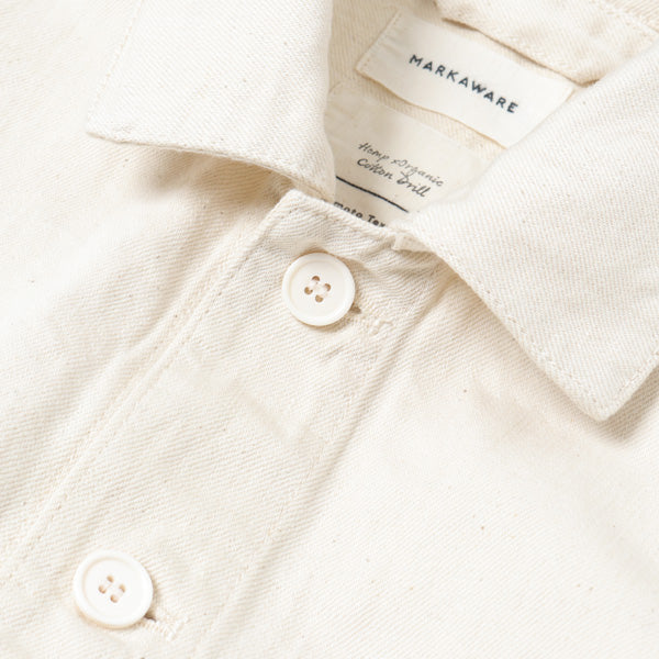 WORK JACKET HEMP ORGANIC COTTON DRILL
