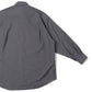 Fine Wool Tropical Oversized Regular Collar Shirt