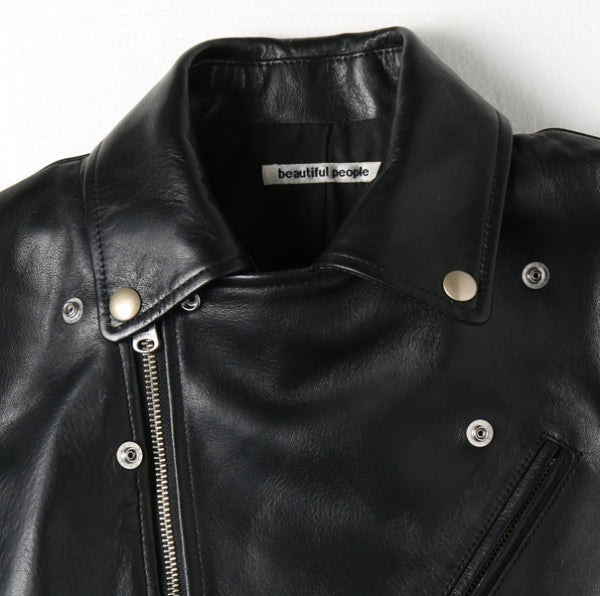 shrink leather riders jacket