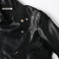shrink leather riders jacket