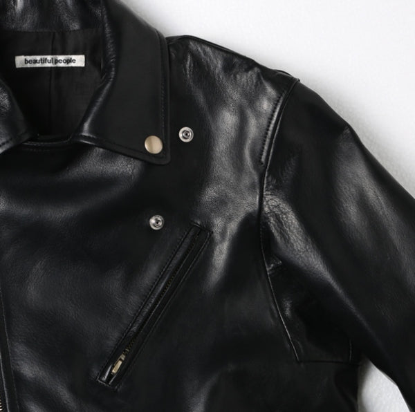 shrink leather riders jacket