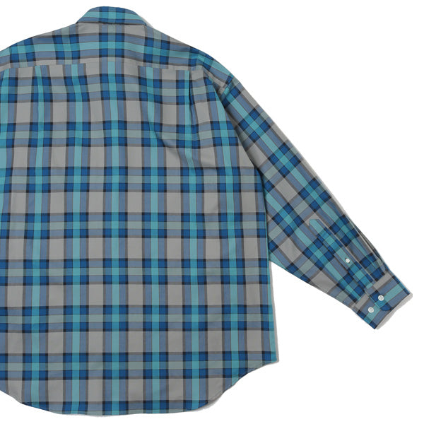 WORK SHIRT WIDE FIT ORGANIC COTTON OXFORD CHECK