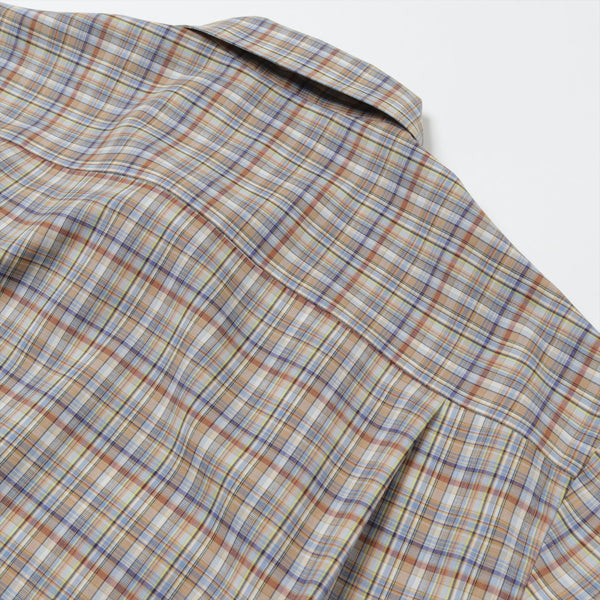 WASHABLE SUPER LIGHT WOOL CHECK SHIRTS